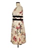 Donna Ricco Floral Tan Cocktail Dress Size 10 (petite) - photo 5
