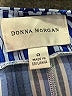 Donna Morgan Print Blue Cocktail Dress Size 0 - photo 7