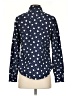 Boden 100% Cotton Polka Dots Blue Long Sleeve Blouse Size 4R - photo 2
