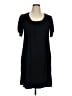 BCBGMAXAZRIA Solid Black Casual Dress Size XL - photo 1