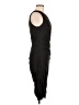 Patty Boutik Solid Black Cocktail Dress Size M - photo 4