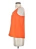 Uniqlo 100% Polyester Orange Sleeveless Blouse Size S - photo 5