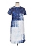 Pixie Lady Graphic Blue Casual Dress Size XL (estimated) - photo 1