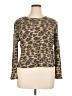 RDI Animal Print Brown Pullover Sweater Size XL - photo 1