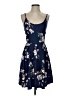 Acevog Floral Blue Casual Dress Size S - photo 1