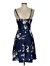Acevog Floral Blue Casual Dress Size S - photo 2