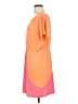 Laundry by Design Color Block Orange Casual Dress Size L - photo 5