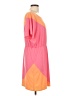 Laundry by Design Color Block Orange Casual Dress Size L - photo 4