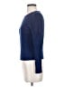 St. John Blue Cardigan Size S - photo 5