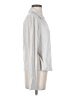 CAbi Solid Silver Long Sleeve Polo Size S - photo 4