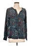 Ecru 100% Silk Teal T-Shirt Size L (estimated) - photo 1