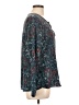 Ecru 100% Silk Teal T-Shirt Size L (estimated) - photo 4