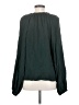 Old Navy 100% Rayon Green Long Sleeve Blouse Size S (tall) - photo 2