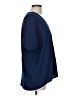 Worthington 100% Polyester Blue Short Sleeve Blouse Size L (petite) - photo 4