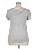 Assorted Brands Gray Short Sleeve Top Size XL - photo 2