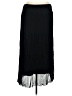 Portrait 100% Polyester Black Casual Skirt Size XL - photo 1
