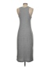 Gap Solid Gray Casual Dress Size S - photo 2