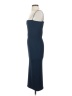 Topshop Solid Blue Casual Dress Size 2 - photo 5