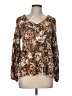 Andree by UNIT Brown Long Sleeve Blouse Size M - photo 1