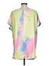 Poetsky Tie-dye Pink Short Sleeve T-Shirt Size L - photo 2