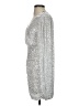 showpo Metallic Silver Cocktail Dress Size 2 - photo 5