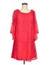 Tacera 100% Polyester Red Cocktail Dress Size M - photo 1