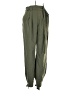 Shein Solid Green Casual Pants Size S - photo 1