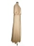 JJ's House 100% Polyester Solid Tan Cocktail Dress Size 14 - photo 4