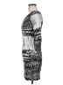 Venus Graphic Silver Cocktail Dress Size 6 - photo 5