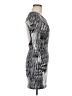Venus Graphic Silver Cocktail Dress Size 6 - photo 4