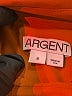 Argent Orange Long Sleeve Blouse Size 6 - photo 7