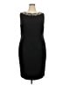 Calvin Klein Solid Black Cocktail Dress Size 18W - photo 1