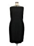 Calvin Klein Solid Black Cocktail Dress Size 18W - photo 2