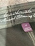 Gloria Vanderbilt Plaid Gray Casual Pants Size 14 - photo 4