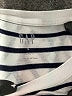 Gap Stripes Silver Short Sleeve T-Shirt Size S - photo 7
