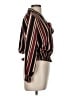 Sweet Rain 100% Polyester Burgundy Long Sleeve Blouse Size M - photo 4