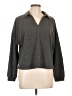 Vince Camuto Gray Long Sleeve Top Size L - photo 1