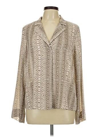 All in Favor Long Sleeve Blouse (view 1)