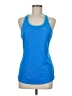 Nike 100% Polyester Blue Active Tank Size M - photo 1