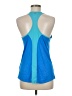 Nike 100% Polyester Blue Active Tank Size M - photo 2