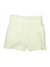 Zara Solid Green Shorts Size XS - photo 2