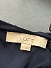 Ann Taylor LOFT 100% Polyester Black Long Sleeve Blouse Size L - photo 7
