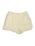 Zara Solid Ivory Shorts Size L - photo 1