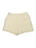 Zara Solid Ivory Shorts Size L - photo 2