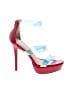 Assorted Brands Color Block Red Gray Sandals Size EU 40 - photo 1