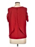 Meraki 100% Polyester Red Short Sleeve Top Size L - photo 2