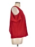 Meraki 100% Polyester Red Short Sleeve Top Size L - photo 4