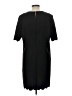 H&M Solid Black Casual Dress Size L - photo 2