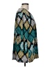 JM Collection Teal 3/4 Sleeve Blouse Size L - photo 4