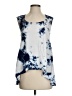 American Age Blue Sleeveless Blouse Size S - photo 1